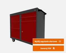 Konfigurator 3D wózków warsztatowych Professional Line